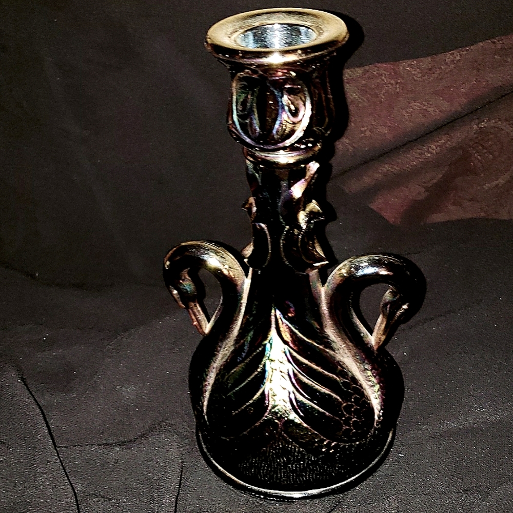 Antique Fenton carnival glass